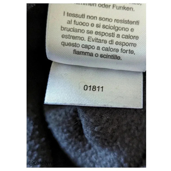 COLUMBIA Black Fleece Benton Springs Jacket Size M Full Zip WL6114 - Picture 9 of 9